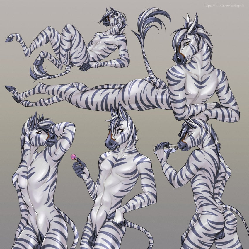 absurd_res animal_genitalia anthro ass backsack balls casual_nudity dashing equid equine fingers fur genitals grey_background hand_behind_head hands_behind_head hi_res hooved_fingers hooves horse licking looking_at_viewer looking_back ls0tapok lying male mammal markings multicolored_body multicolored_fur multiple_poses muscular nude on_front pose raised_tail rear_view seductive sheath simple_background sitting solo striped_body striped_fur striped_markings striped_tail stripes suggestive tail tail_markings tasteful_nudity tongue two_tone_body two_tone_fur white_body zebra