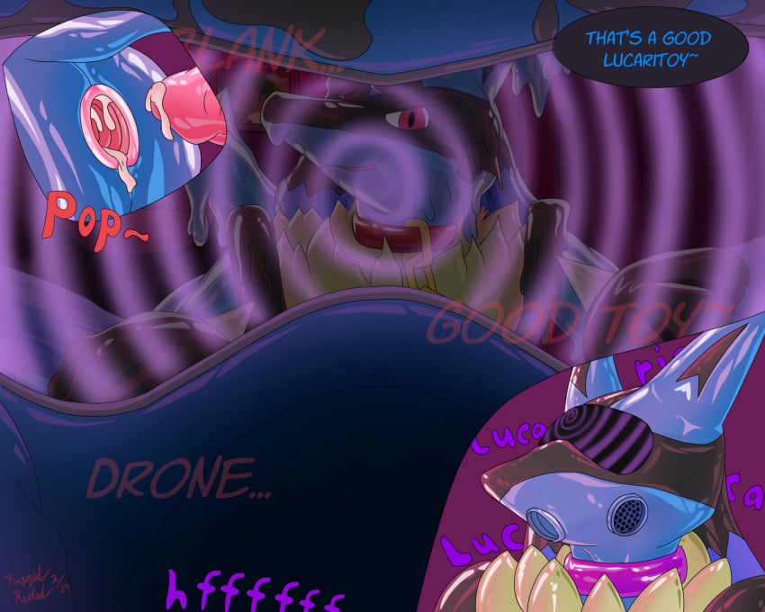 2024 anal anal_sex bodily_fluids bulge ceph_(almightyparafox) collar cum cum_in_ass cum_inside erection fellatio first_person_view gag gagged generation_4_pokemon genital_fluids genitals hi_res hypnosis hypnotic_visor latex liquid_latex lock_bulge lucario male mind_control nintendo null_bulge oral oral_penetration penetration penile penis pokemon pokemon_(species) revenge riggedreded sex spreading submissive_male surprise teasing toy unlocking