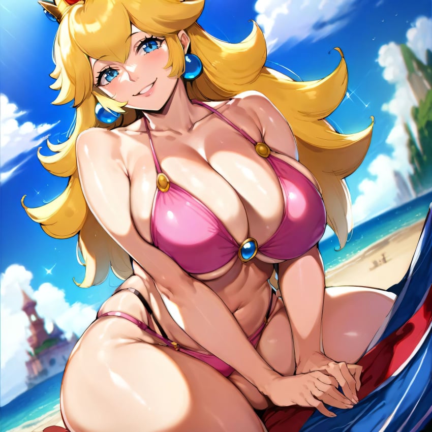 Princess Peach (Mario (Series)) Rule 34 Image