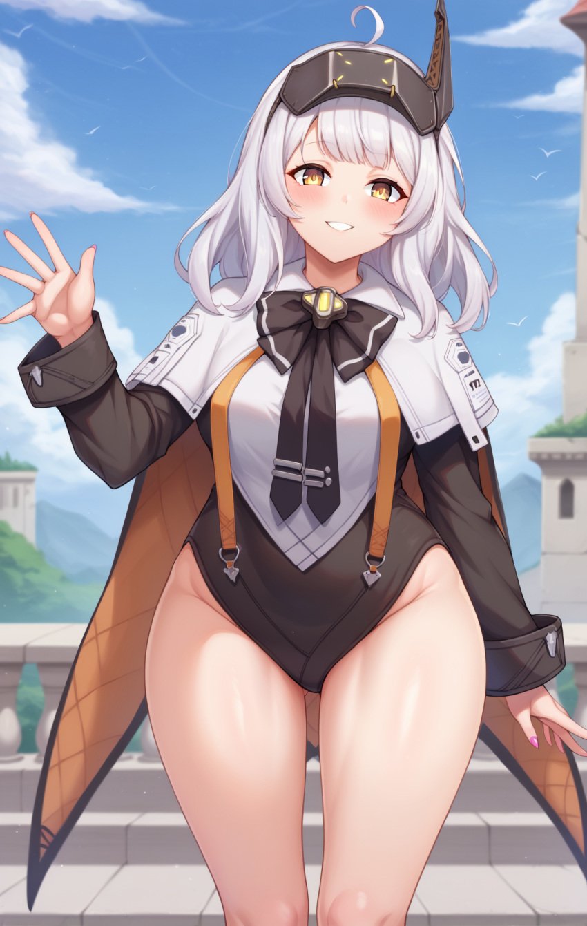 ai_generated goddess_of_victory:_nikke kawaii_waifus patreon preview snow_white_(nikke) white_hair