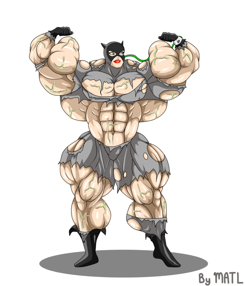 abs batman:_the_animated_series biceps catwoman dc_comics female matl muscles muscular muscular_arms muscular_female muscular_legs muscular_thighs needs_breasts pecs