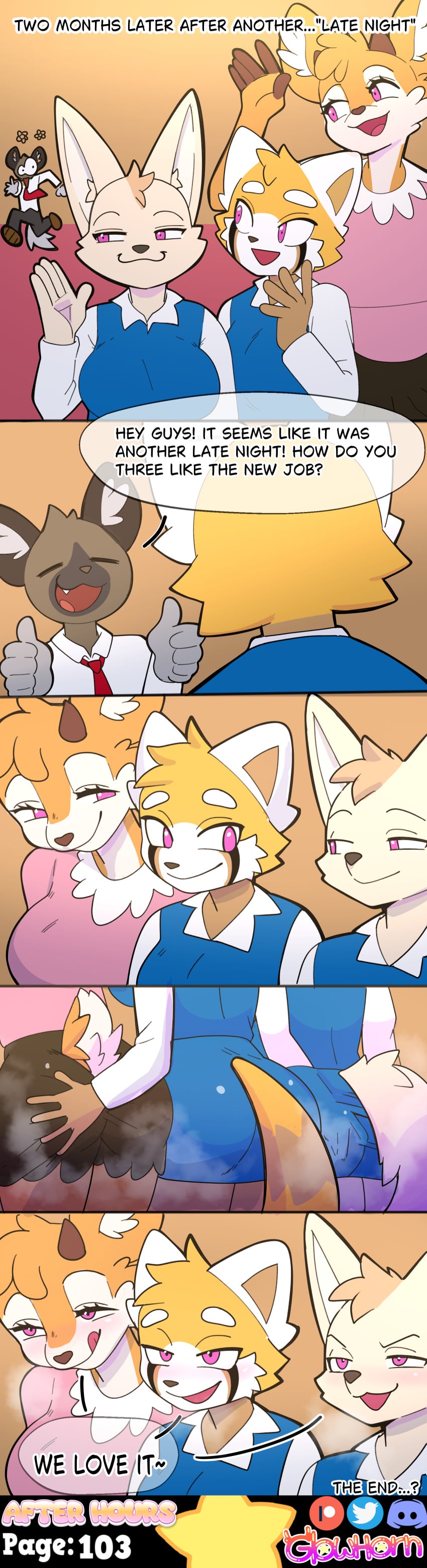Fenneko (Aggressive Retsuko) Rule 34 Image