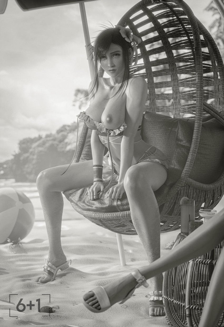 Aerith Gainsborough (Final Fantasy) Rule 34 Image