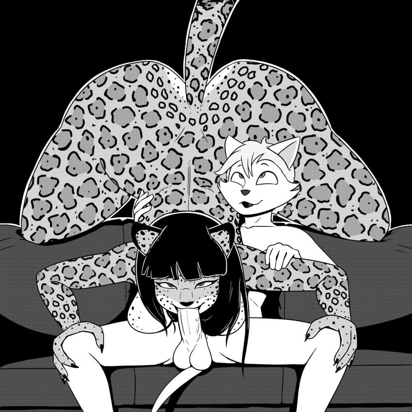 1:1 2024 age_difference alternate_species anthro ass ass_up back_dimples balls big_butt black_and_white black_hair breasts callmewritefag chel chel_(the_road_to_el_dorado) crossover cub digital_drawing_(artwork) digital_media_(artwork) domestic_cat dreamworks duo erection facial_tuft felid feline felis fellatio female female_penetrated fur furniture genitals hair hanna-barbera hi_res huge_butt jaguar long_hair looking_at_viewer male male/female male_penetrating male_penetrating_female mammal mature_anthro mature_female monochrome nude older_female on_sofa open_mouth oral pantherine penetration penile penis percy_lynxoln_(callmewritefag) screentone sex shota simple_background size_difference sofa swat_kats tail the_road_to_el_dorado thick_thighs tongue tuft wide_hips young young_anthro young_male younger_male