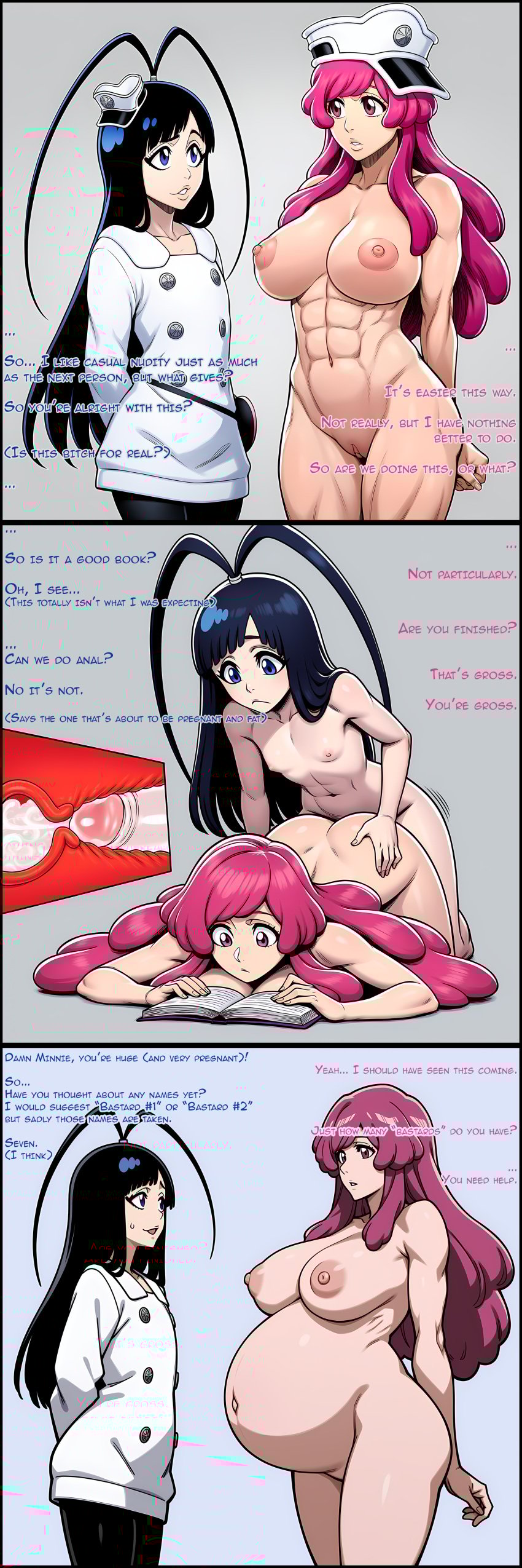 abs ai_generated before_and_after before_sex bleach bleach:_the_thousand-year_blood_war blk9201 bored_sex breasts cross_section cum cum_in_pussy cum_in_uterus cum_inside expressionless femboy femboy_on_female from_behind_position fully_clothed giselle_gewelle impregnation large_breasts meninas_mcallon muscular muscular_arms muscular_female muscular_thighs nude penis_in_pussy pussy sex_from_behind toned_female top-down_bottom-up trap uterus vaginal_penetration vaginal_sex