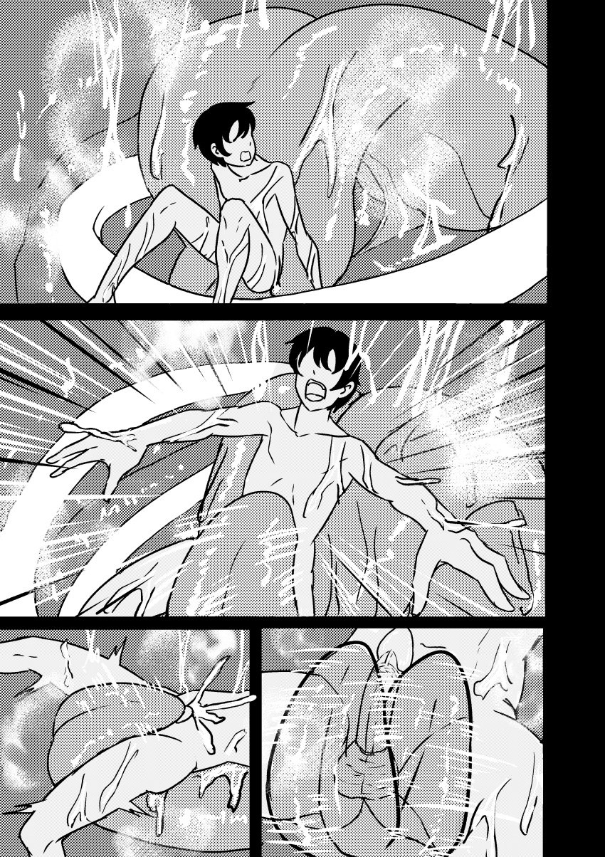 1boy comic female female_pred giantess male man_eating_witch_(shoulderenjoyer) oral_vore shoulderenjoyer tagme vore