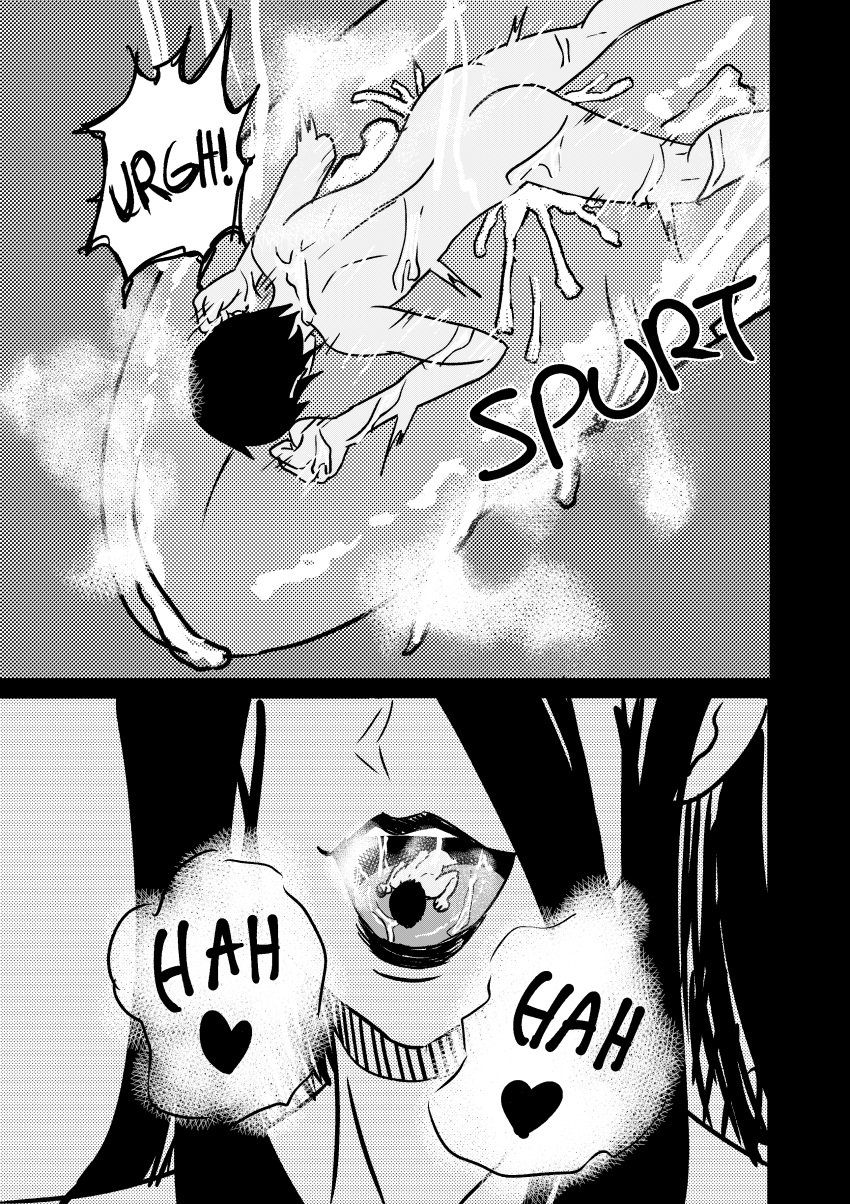 1boy comic female female_pred giantess male man_eating_witch_(shoulderenjoyer) oral_vore shoulderenjoyer tagme vore