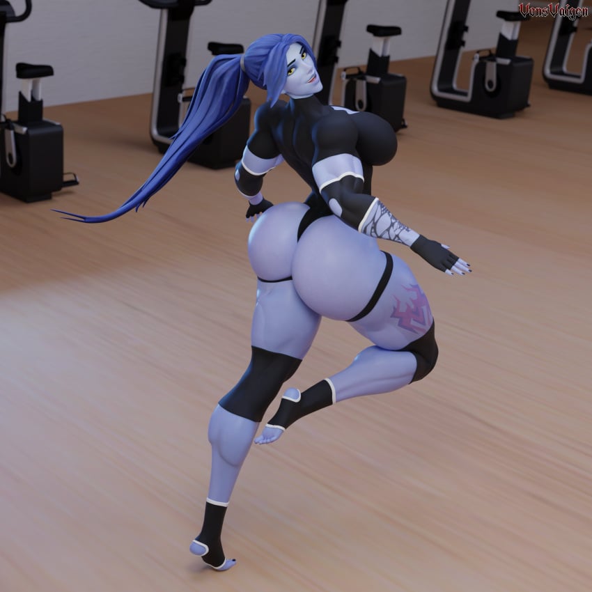 1girls 3d activision amelie_lacroix big_ass big_breasts big_thighs blizzard_entertainment blue-skinned_female blue_body blue_skin breasts bubble_ass bubble_butt bust busty chest curvaceous curves curvy curvy_figure female fit fit_female gym hips hourglass_figure huge_ass large_ass legs leotard mature mature_female muscular muscular_female overwatch overwatch_2 slim_waist solo thick thick_ass thick_hips thick_legs thick_thighs thighs toned toned_female voluptuous voluptuous_female vonsvaigen waist wide_hips wide_thighs widowmaker