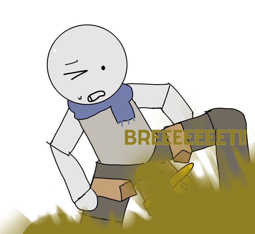 facefarting fart_torture mannequin_mark_(regretevator) wallter_(regretevator)