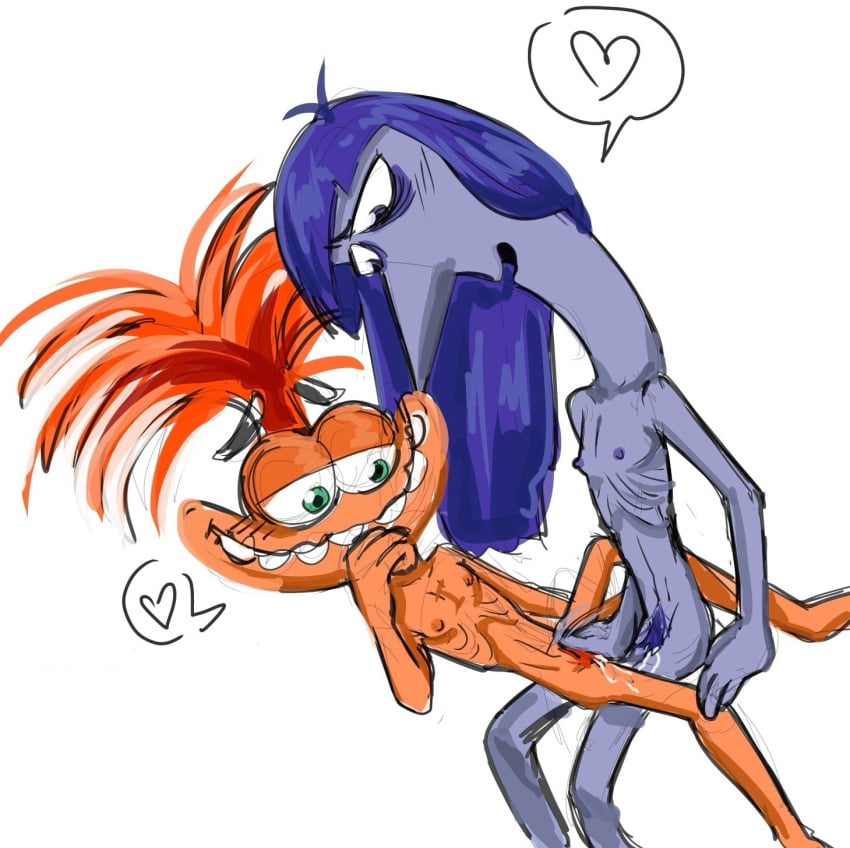Anxiety (Inside Out) Rule 34 Image