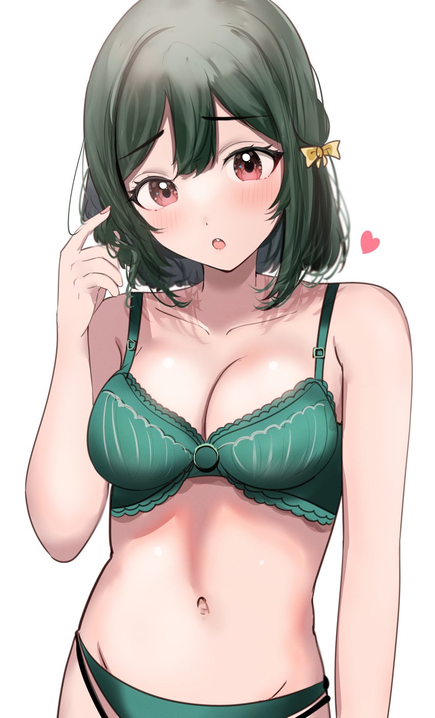 1girls arm_up bare_arms bare_belly bare_chest bare_hands bare_hips bare_midriff bare_navel bare_shoulders bare_skin belly belly_button blush blush_face blush_lines blushed_face blushing_at_viewer blushing_face blushing_female bra breasts busty busty_female busty_girl busty_teen cleavage collarbone dot_nose elbows embarrassed embarrassed_exposed_female embarrassed_expression embarrassed_female embarrassed_nude_female embarrassed_underwear_female exposed_arms exposed_belly exposed_chest exposed_hips exposed_midriff exposed_navel exposed_shoulders exposed_skin fair_skin female female_focus female_naked female_only fingers frilled_bra frilled_underwear green_bra green_hair green_hair_female green_panties green_underwear hair_between_eyes hair_ribbon hair_tie half_naked half_nude hand_up high_resolution high_school_student highres lean_body lean_figure light-skined_female light-skinned light-skinned_female light_skin light_skin_female light_skinned light_skinned_female long_hair looking_at_viewer love_live! love_live!_nijigasaki_high_school_idol_club medium_breasts midriff mifune_shioriko naked naked_female naked_woman narrow_waist navel nude nude_female nudity open_mouth panties parted_lips partially_naked petite petite_body petite_female petite_girl pink_eyes pink_eyes_female ribbon school_girl semi_nude shiny_breasts shiny_skin shoulders simple_background slender_body slender_waist slim_girl slim_waist smooth_skin solo standing sunya_(honorin-yuunibo) teen_girl teenage_girl teenager thin_waist tongue underwear underwear_only upper_body upper_teeth white_background yellow_hair_ribbon yellow_hair_tie yellow_ribbon