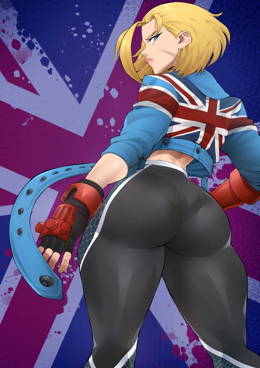 blonde_hair bubble_ass bubble_butt cammy_white cammy_white_(street_fighter_6) dat_ass dat_butt female flytrapxx pawg pinup solo street_fighter street_fighter_6 tagme