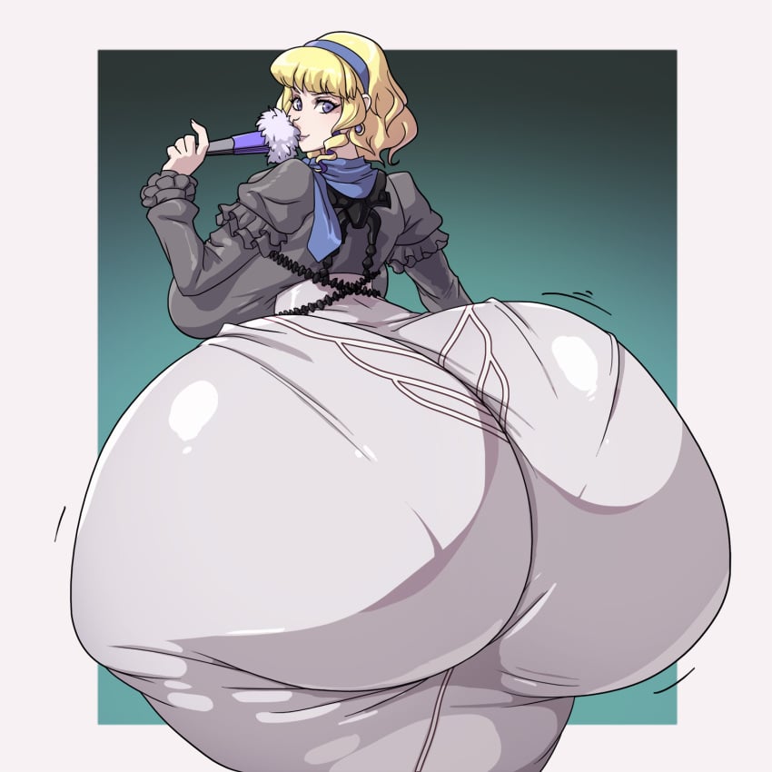 1female 1girls ass big_ass commission constance_von_nuvelle female female_only fire_emblem round_ass solo solo_female spiralingstaircase tagme thick thick_ass twitter_link