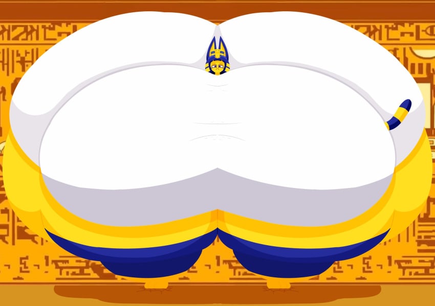 1girls animal_crossing ankha anthro ass big_ass big_breasts breasts bubble_butt colossal_ass colossal_breasts enormous_ass enormous_breasts felid feline female female_only furry gigantic_ass gigantic_breasts huge_ass huge_breasts hyper_ass hyper_breasts large_ass large_breasts looking_at_viewer macro_female massive_ass massive_breasts nintendo thick_thighs thunder_thighs user3345 wide_hips