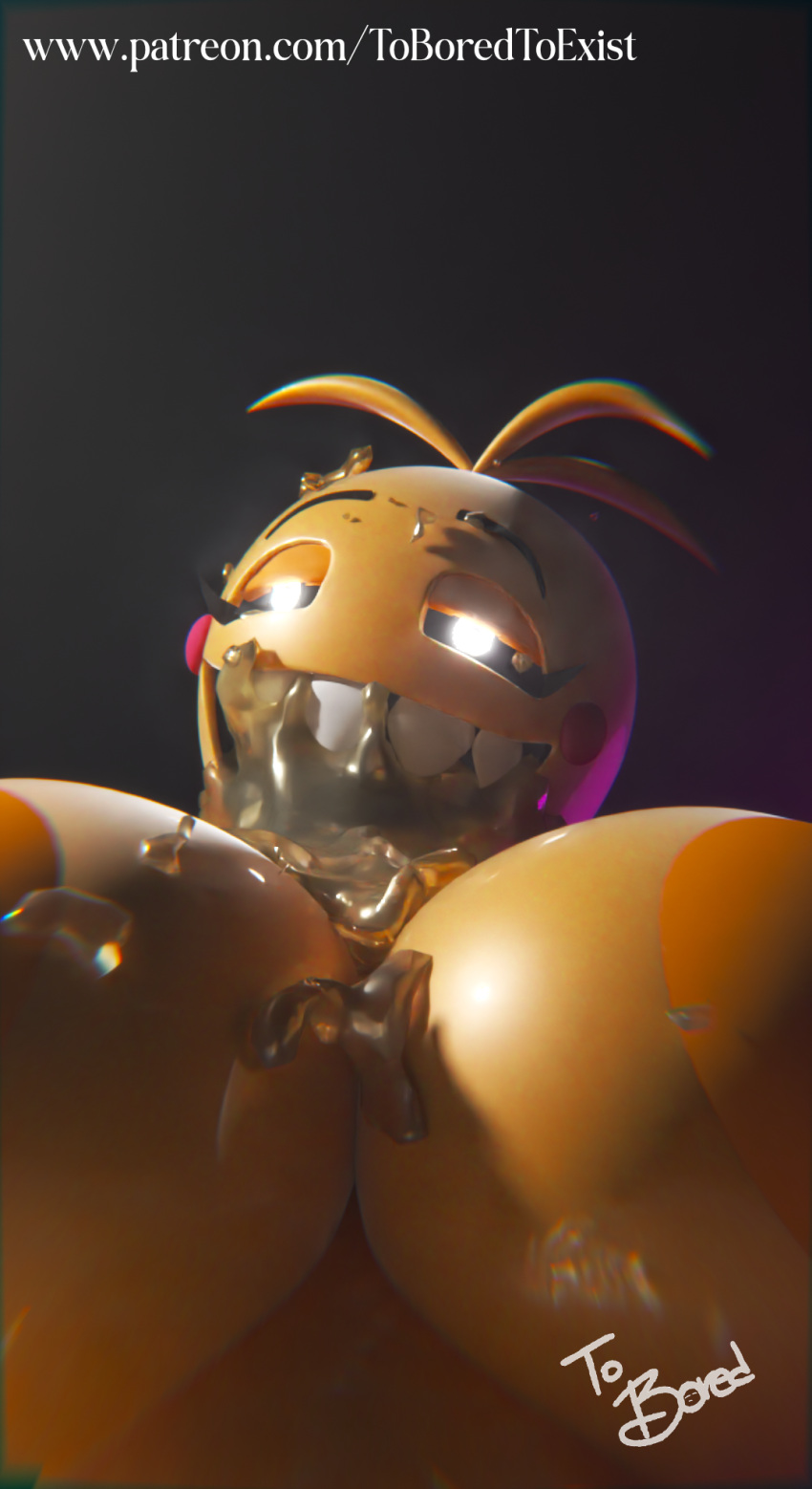 animatronic breasts chica_(fnaf) cum cum_drip cum_in_mouth cum_on_body cum_on_face curvy_body curvy_female curvy_figure five_nights_at_freddy's fnaf fnafhsrule34 fnafhsxxx tagme thick_ass thick_thighs thighs tits_out tobored toboredtoexist toy_chica_(cyanu) toy_chica_(fnaf)