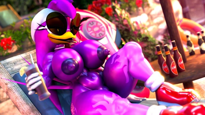 1girls 3d 3d_(artwork) anthro areola avian beak bird breasts female navel nipples palisal purple_areola purple_body purple_hair purple_nipples purple_skin solo sonic_(series) sonic_riders sonic_the_hedgehog_(series) source_filmmaker tattoo wave_the_swallow