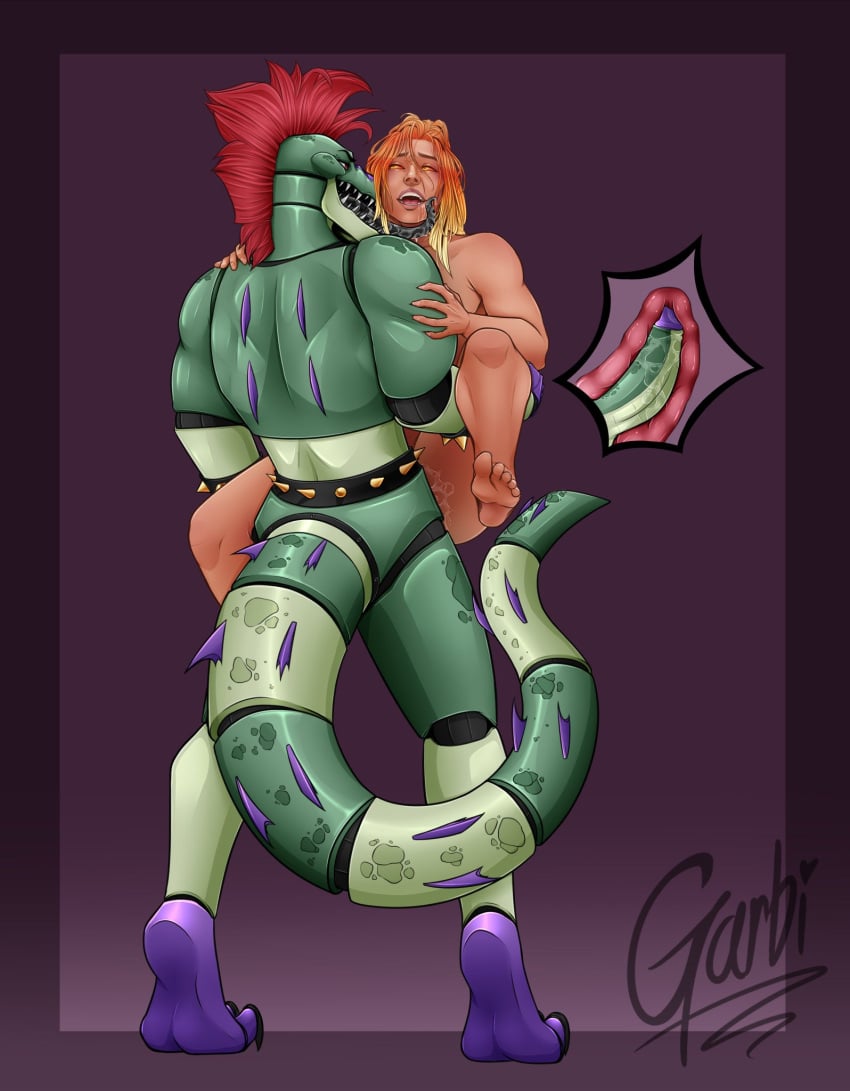 2022 alligator alligatorid animatronic anthro anthro_on_human anthro_penetrating anthro_penetrating_human bigger_male completely_nude completely_nude_male crocodile crocodilian crocodylid cuntboy digital_drawing_(artwork) digital_media_(artwork) drool drooling duo duo_focus fangs five_nights_at_freddy's five_nights_at_freddy's:_security_breach garbi genital_fluids glans hair huge_cock human human_penetrated humanoid_genitalia humanoid_penis internal_view intersex_penetrated machine male male/ambiguous male_penetrated male_penetrating_intersex mohawk mohawk_(hairstyle) montgomery_gator_(fnaf) nude nude_male oc original_character penile penile_penetration penis penis_in_pussy reptile reptile_humanoid robot scottgames sharp_teeth size_difference smile smiling spiked_back spiked_tail spikes spikes_(anatomy) steel_wool_studios tongue tongue_out vaginal_penetration vaginal_sex