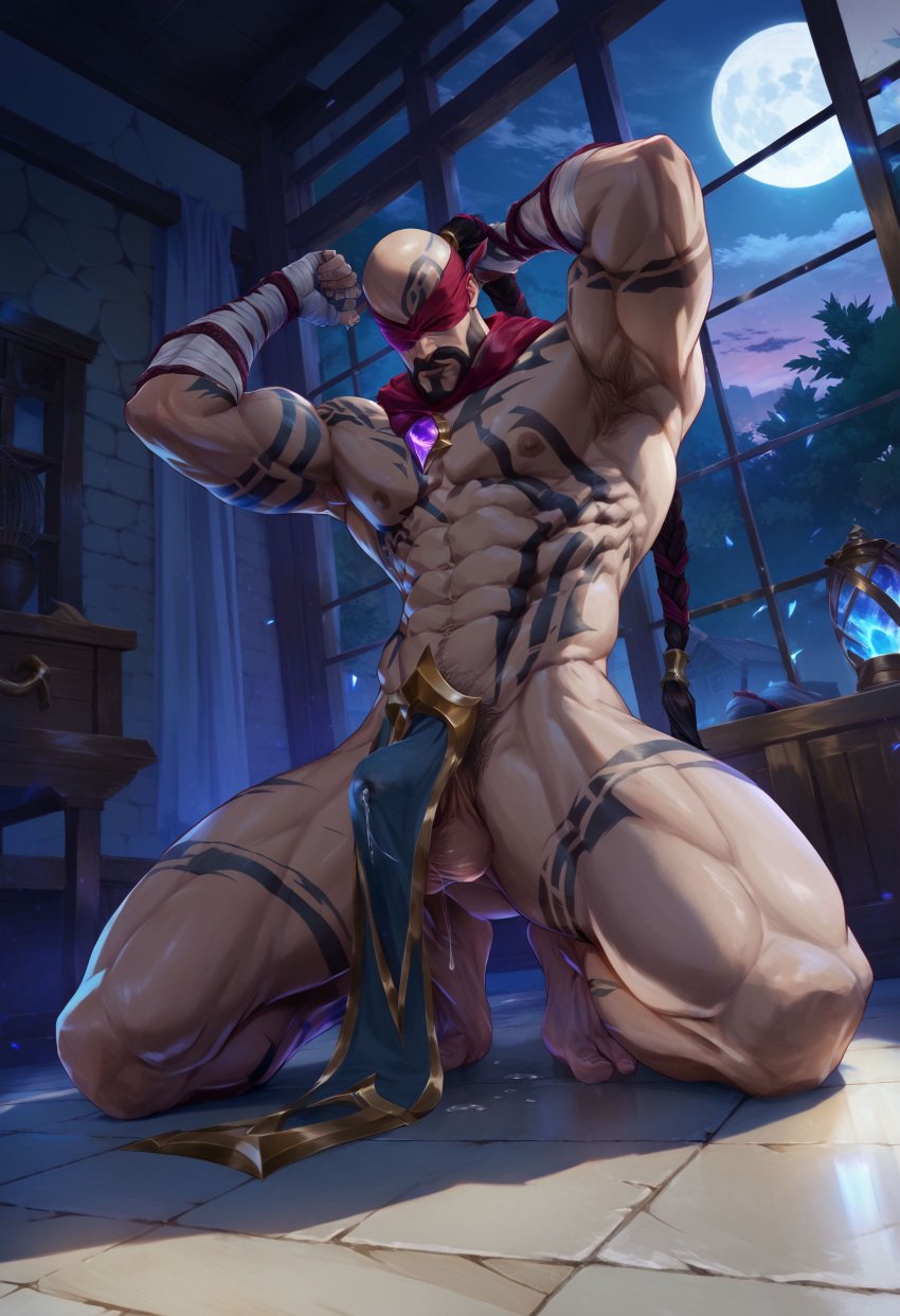 ai_generated gay league_of_legends lee_sin male male_only tagme yaoi