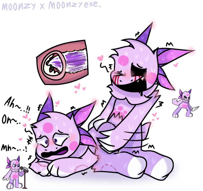 furry luntik melnitsa moonzy moonzy_(character) moonzy_x purple_fur tagme