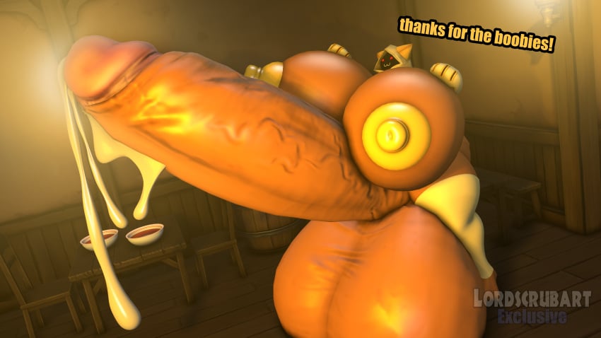 3d balls_expansion breast_expansion cock_vore cum digestion futanari hyper lordscrubart tagme taokaka vore