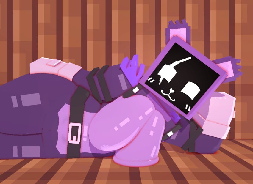 1girls 2025 2025s 3d animal_humanoid anthro bear belt belt_collar big_breasts breasts canid clothed clothing coresvoid curvy curvy_body curvy_female curvy_figure digital_media_(artwork) epic_games eye_scar facial_scar female female female_focus female_only fortnite fortnite:_battle_royale fur furry furry_female genitals hi_res humanoid laying_down laying_on_side looking_at_viewer mammal microsoft mine-imator mine-imator_(artwork) minecraft mojang multicolored_fur purple_body purple_fur raven_team_leader raven_team_leader_(fortnite) scar simple_background solo solo_female thick_thighs thighs wooden_wall xbox_game_studios