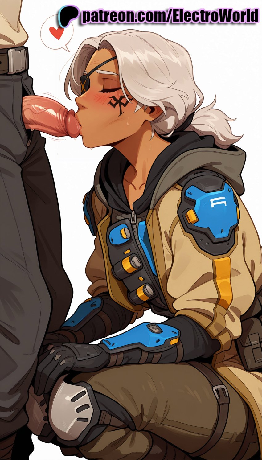! 1boy 1girls 2025 ai ai_assisted ai_generated ana_amari anime anime_girl anime_style artist_name belt big_penis bj black_pants blowjob blowjob_face brown_pants cock dark_penis dark_skin dick electroworld english_text erection fellatio female heart hi_res high_quality high_resolution highres hood hood_down hooded_jacket hoodie licking looking_at_penis male open_belt open_fly oral oral_sex overwatch pants pants_pull patreon patreon_username penis speech_bubble spoken_heart spoken_musical_note spoken_squiggle stable_diffusion straight sucking uncensored watermark