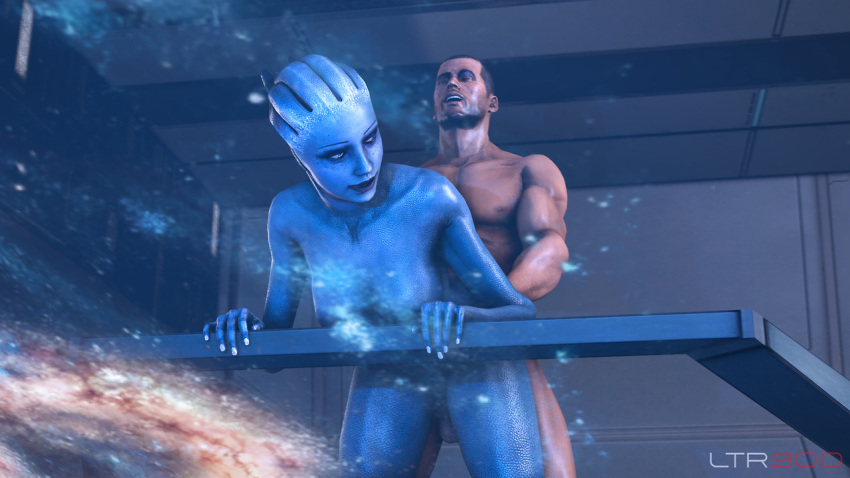 3d 3d_(artwork) alien alien_girl asari commander_shepard female human interspecies liara_t'soni ltr300 male maleshep mass_effect source_filmmaker uncensored