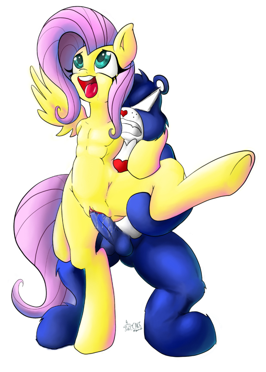 equine female fluttershy_(mlp) friendship_is_magic horse my_little_pony pony ricocake straight_hair