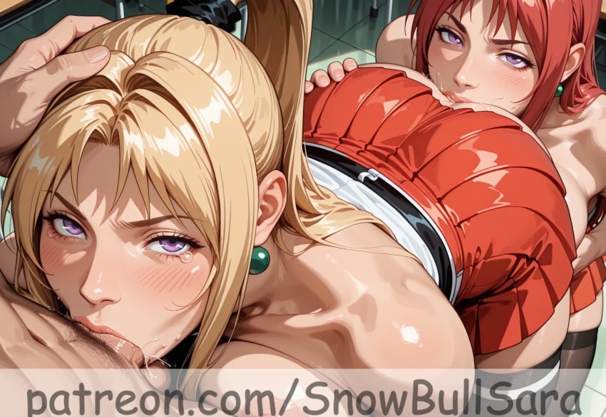 1boy2girls 2006 ai_generated bible_black bible_black_only blonde_hair blowjob closed_eyes cunnilingus cunnilingus_during_penetration deepthroat fellatio female ffm ffm_threesome high_ponytail long_hair lowres male oral oral_sex penis ponytail saeki_kaori school school_uniform schoolgirl snowbullsara tagme takashiro_hiroko veins veiny_penis