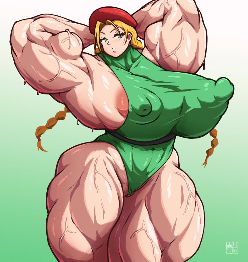 alternate_muscle_size cammy_white hyper_breasts muscular muscular_female roneesan street_fighter