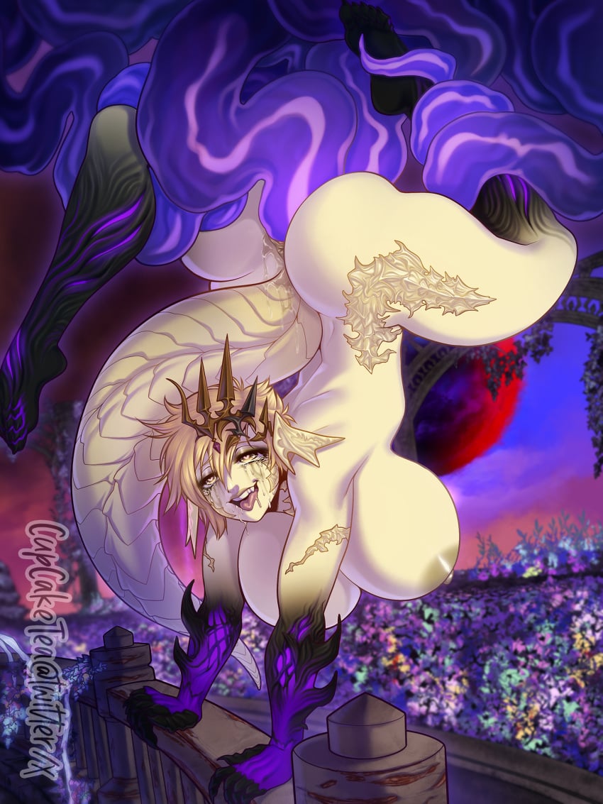 au_ra cupcake992 female final_fantasy_xiv portal tentacle
