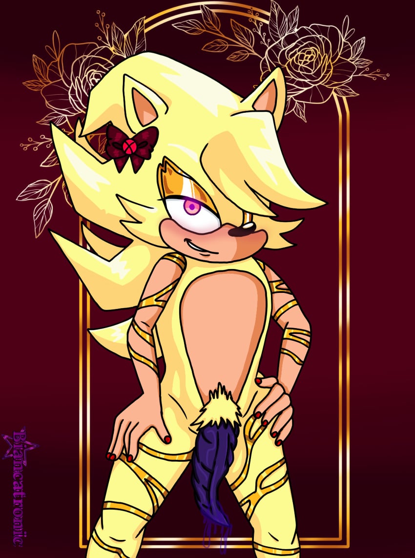 biancatronic cum_drip naked_male penis_tentacles self_upload sonic.exe_(series) tagme yellow_fur yokubo_(sonic.exe)