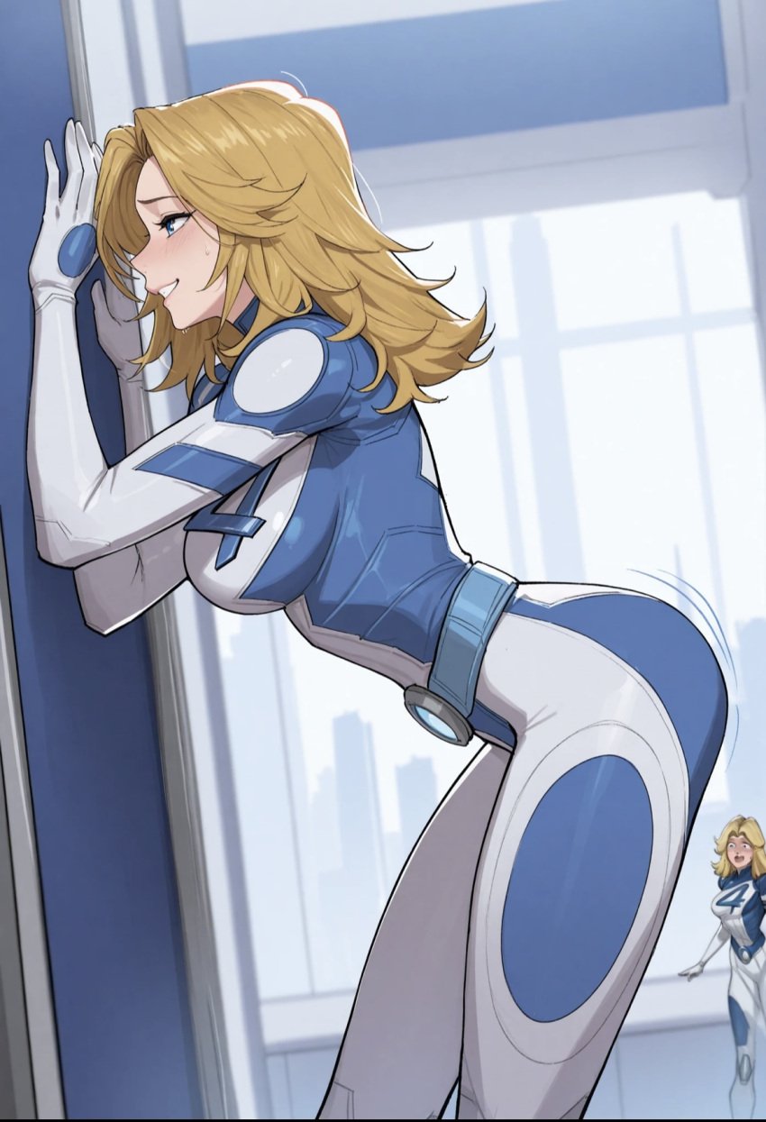 ai_assisted ai_generated anime_style ass ass invisible_woman invisible_woman_(marvel_rivals) marvel marvel_rivals sue_storm superheroine tight_clothing