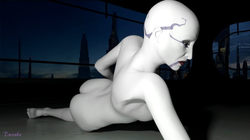 1girls 3d alien alien_girl alien_humanoid armpits asajj_ventress ass bald bald_female bare_ass barefoot cityscape clone_wars completely_nude completely_nude_female coruscant dark_room durabo facial_tattoo feet female female_only full_body head_tattoo humanoid indoors lipstick looking_away night nude nude_female nudity on_floor on_side pale_skin pale_skinned_female red_lipstick skinny solo star_wars tattoo white_body
