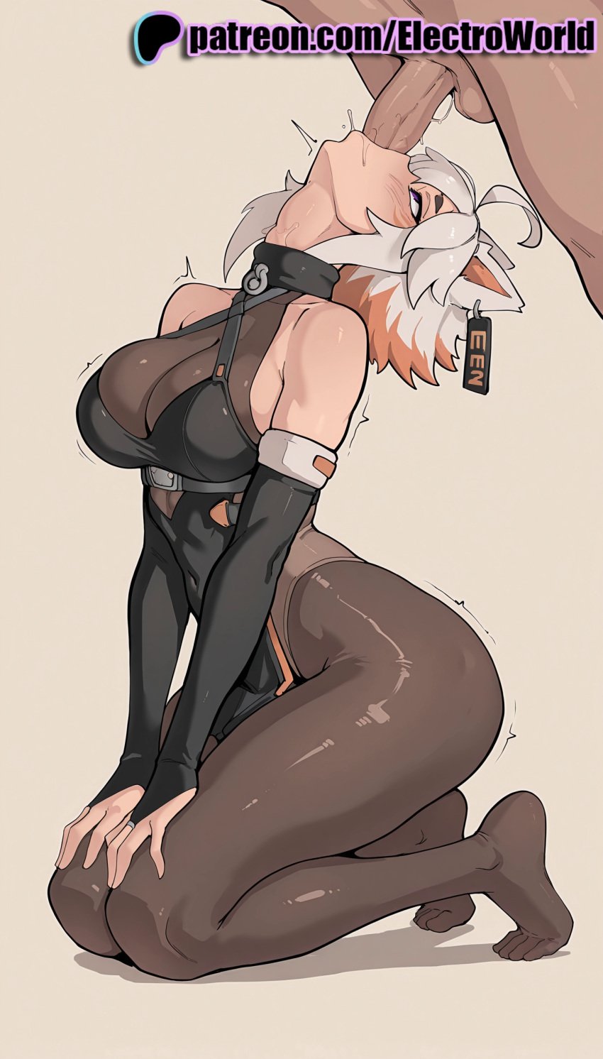 1boy 1girls 2025 ai_assisted ai_generated animal_ears anime anime_girl anime_style artist_name balls bare_shoulders big_penis blowjob blowjob_face blush breasts bridal_gauntlets bust chest clothed_female_nude_male cock cum dark-skinned_male dark_penis dark_skin demenishki dick elbow_gloves electroworld erection fellatio female fingerless_gloves gloves hi_res high_quality high_resolution highres kneeling licking light-skinned_female light_skin male male/female motion_lines nude oral oral_sex patreon patreon_username penis solo_focus stable_diffusion straight sucking testicles thighhighs trembling twitching twitching_penis uncensored virtual_youtuber vtuber watermark white_hair