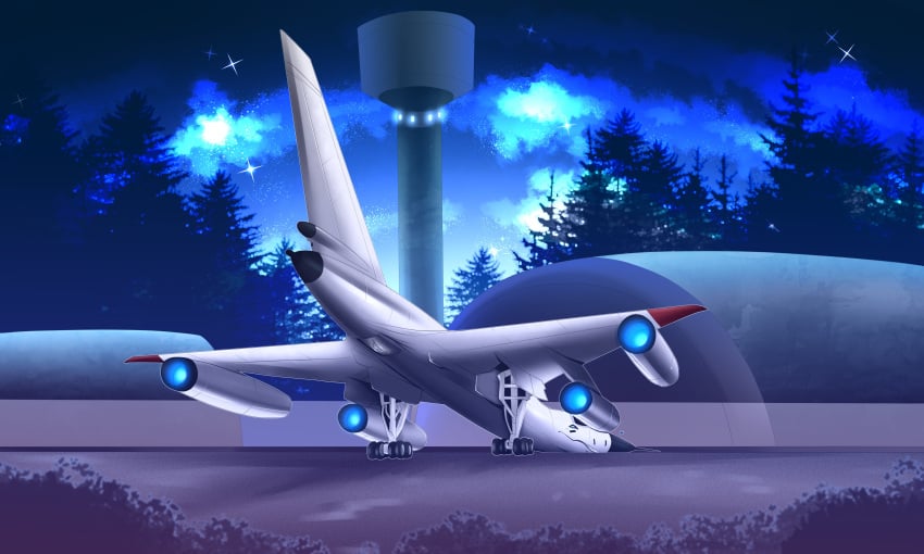 absurd_res aircraft airplane airport animate_inanimate ass b-58_3apa3a blush clitoris control_tower dire_aircraft dire_machine dire_vehicle engines female feral genitals grey_body grey_pussy hangar heart_symbol hi_res jet living_aircraft living_machine living_vehicle looking_back lowered_head machine mechanophilia night not_furry outside plant presenting presenting_hindquarters presenting_pussy pussy raised_tail sharp_teeth solo tail tarmac teeth tire tower tree turbine vehicle wheel wings