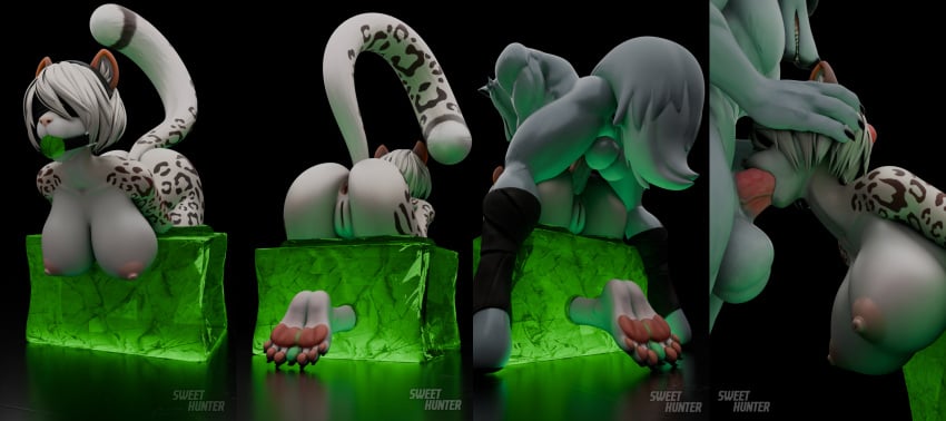 3d anal anthro anus ass balls blender_(artwork) blender_cycles blindfold breasts canid canine canis death_(puss_in_boots) deep_throat digital_media_(artwork) dreamworks dreamworks_animation duo erection felid fellatio female forced gag genitals hi_res male male/female mammal nier:_automata nier_(series) nipples nude nude_female oral oral_penetration pantherine penetration penile penis platinumgames puss_in_boots:_the_last_wish puss_in_boots_(dreamworks) puss_in_boots_(film) puss_in_boots_(franchise) puss_in_boots_the_last_wish pussy rape sex shrek_(series) snow_leopard sweet_hunter testicles uncensored universal_pictures universal_studios wolf yorha_2b yorha_2b_(mayosplash)