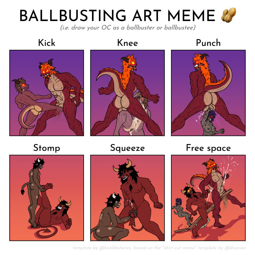 absurd_res anthro ass athletic athletic_male azariel_santoro backsack ball_punching ball_squeeze ballbusting balls beard big_breasts black_hair blue_hair bodily_fluids body_hair bovid bovine breasts brown_body brown_eyes cattle chest_hair cock_and_ball_torture countershade_balls countershade_butt countershade_genitalia countershade_tail countershade_torso countershading cum cum_drip cum_on_body cum_on_butt cumshot demon dragon dripping ear_piercing ear_ring ejaculation facial_hair father_(lore) father_and_child_(lore) father_and_son_(lore) female genital_fluids genital_torture genitals glowing glowing_eyes group hair hi_res hira_(kimero_kat) horn hybrid hyena involuntary_orgasm kicking_balls kimero_(kimero_kat) kimero_kat long_hair lord_dunkelheit male male/female male/male mammal markings muscular muscular_anthro muscular_legs muscular_male muscular_thighs mythological_creature mythological_scalie mythology nipples nude orange_hair pain parent_(lore) parent_and_child_(lore) parent_and_son_(lore) piercing pupils pussy raised_tail red_body reptile ring_piercing scalie sharp_teeth slightly_chubby slit_pupils snake son_(lore) spots spotted_body stepping_on_balls tail tan_body tan_countershading teeth