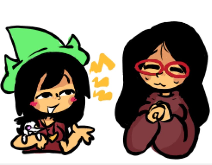aisha_(gazoogaloo) artist_request ava_(gazoogaloo) mii nintendo oc spamton_g_spamton