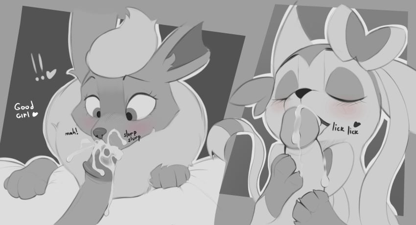 absurd_res bodily_fluids cum cum_drip cum_in_mouth cum_inside dripping duo eeveelution ejaculation fellatio female feral flareon generation_1_pokemon generation_6_pokemon genital_fluids genitals hi_res human humanoid_genitalia humanoid_penis interspecies licking mammal monochrome nintendo oral penile penis pokemon pokemon_(species) pokephilia sex simple_background soul_healer sylveon tongue zoophilia