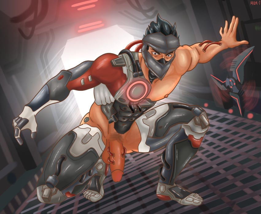 genji genji_(overwatch) genji_shimada male male_only overwatch overwatch_2