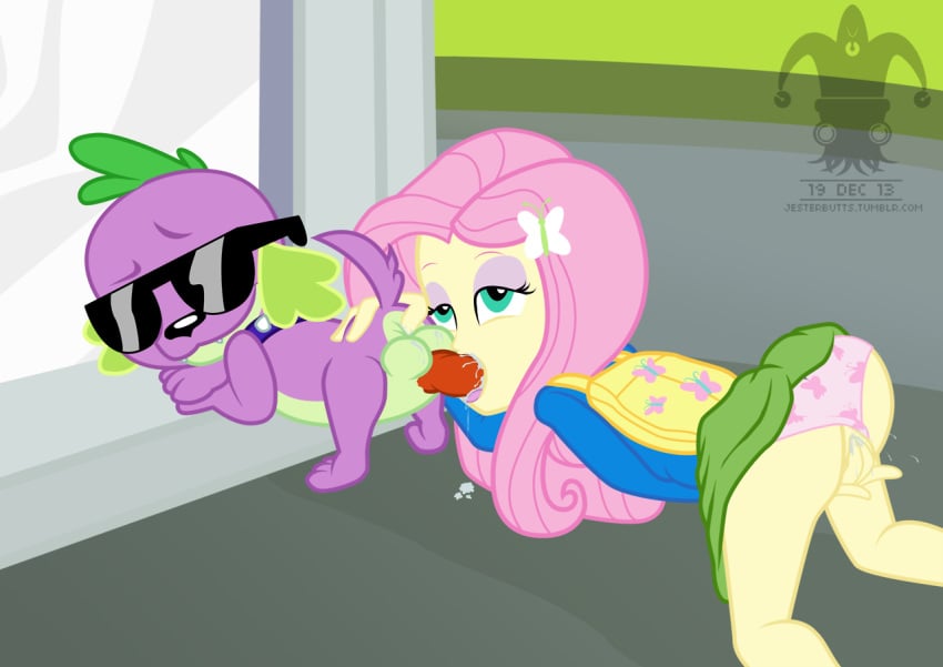 1boy 1boy1girl 1girls anal anal_fingering anal_sex animal_genitalia ass ass_up blargsnarf canine cum cum_in_mouth cum_inside equestria_girls eyewear fellatio female_on_feral feral fingering fluttershy_(mlp) friendship_is_magic human interspecies my_little_pony oral oral_sex penetration sex spike_(eg) spike_(mlp) sunglasses zoophilia