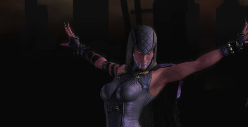 3d armpit b0t clothed dc dc_comics injustice:_gods_among_us raven_(dc) raven_(injustice) teen_titans