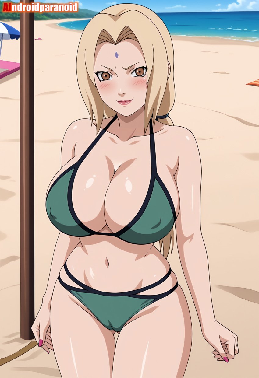 1girls ai_generated aindroidparanoid ass big_ass big_breasts big_butt bikini blonde_female blonde_hair breasts busty curvy cute fat_ass female female_only hair hi_res hips huge_ass huge_breasts human large_ass large_breasts legs milf narrow_waist naruto naruto_(series) naruto_shippuden slim_waist swimsuit tagme thick_ass thick_thighs tsunade voluptuous waist wide_hips