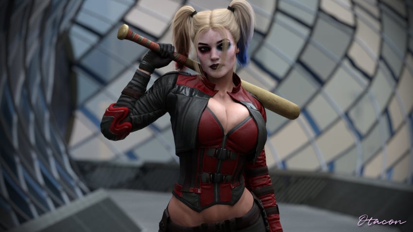 1girls 3d ass batman_(series) big_ass big_breasts breasts bust busty curvaceous curvy curvy_figure dc dc_comics female female_focus harley_quinn harley_quinn_(injustice) hips hourglass_figure huge_ass huge_breasts injustice_2 large_ass large_breasts legs light-skinned_female light_skin mature mature_female otacon212 slim_waist solo thick thick_hips thick_legs thick_thighs thighs top_heavy voluptuous waist wide_hips