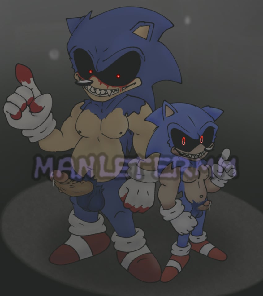 2anthro 2boys 2d age_difference anthro black_sclera blood blood_stain blue_balls blue_fur bodily_fluids classic_sonic classic_sonic.exe creepypasta crying_blood dark_background demon demon_boy demon_humanoid digital_drawing_(artwork) digital_media digital_media_(artwork) duo duo_male furry gay grey_background hedgehog hedgehog_humanoid image male_only man.let.ermm mobian_(species) mobian_hedgehog moobs nude nude_anthro nude_male overweight overweight_male penis_out penis_size_difference pink_tip precum red_eyes red_shoes size_difference smile smiling_at_viewer sonic.exe sonic.exe_(character) sonic.exe_(creepypasta) sonic.exe_(series) sonic.exe_2(character) sonic.exe_the_disaster sonic_(series) sonic_the_hedgehog sonic_the_hedgehog_(series) tan_skin video_game_character video_game_franchise video_games watermark