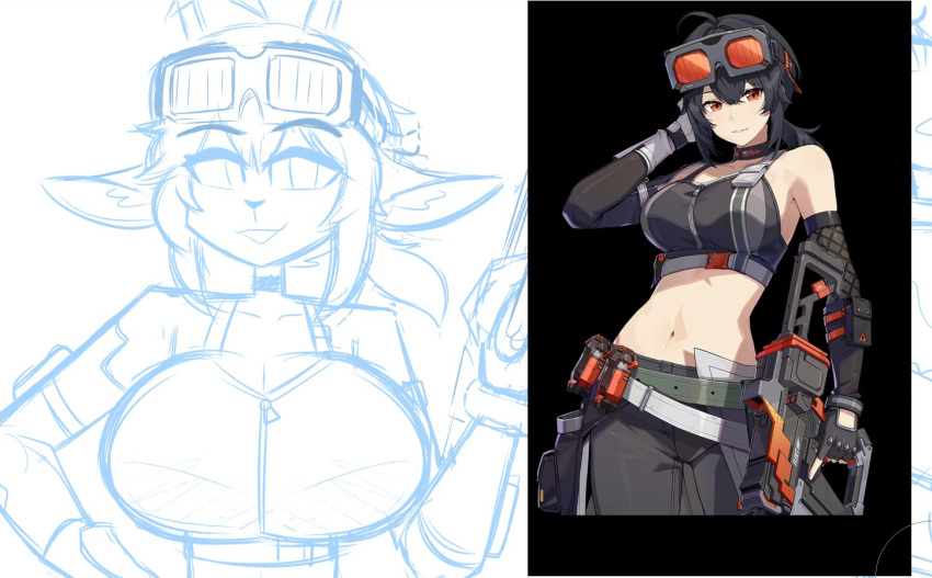 1girls Rule 34 Image