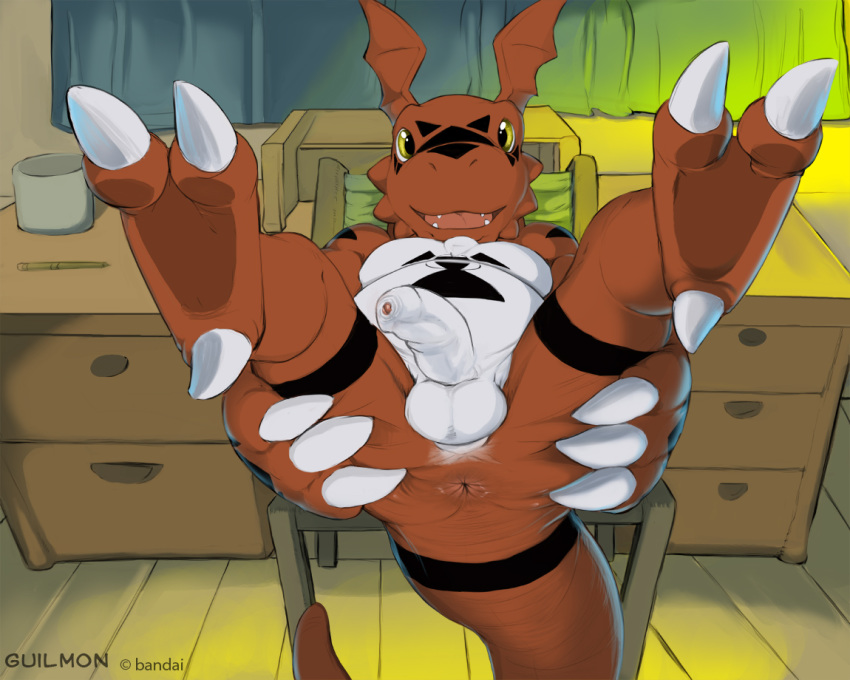 Guilmon (Digimon) Rule 34 Image