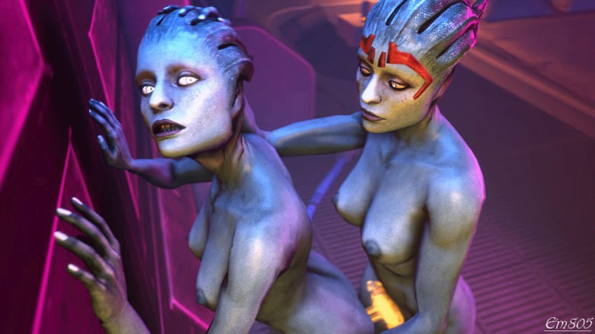 2girls 3d 3d_(artwork) alien alien_girl areolae artist_name asari big_breasts blue-skinned_female blue_body blue_skin breasts dildo em805 female female_only from_behind from_behind_position incest lesbian lesbian_sex mass_effect mass_effect_2 morinth mother_and_daughter nipples nude nude_female penetration samara sex sex_toy source_filmmaker square_crossover standing_sex strap-on yuri