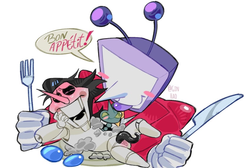Tenna (Deltarune) Rule 34 Image
